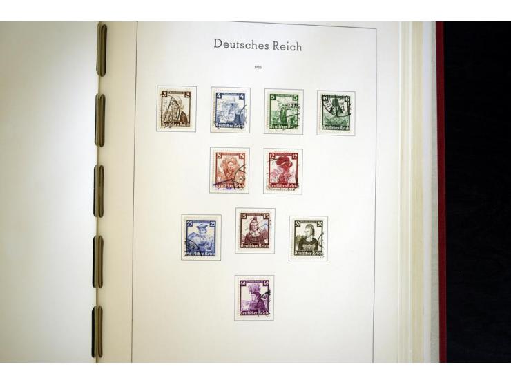 1872/1945, gestempelte Sammlung ab gutem Brustschildteil, später mit vielen besseren Werten, ab 1933 in den Hauptnummern komp