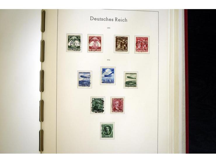 1872/1945, gestempelte Sammlung ab gutem Brustschildteil, später mit vielen besseren Werten, ab 1933 in den Hauptnummern komp