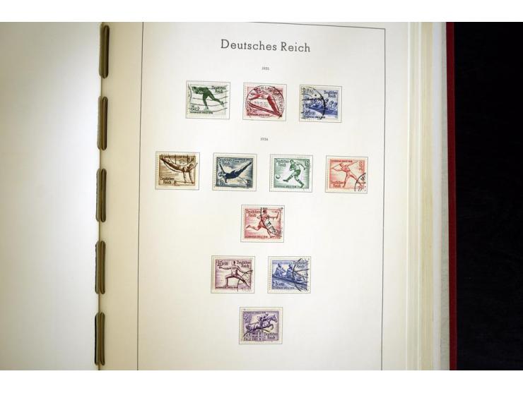 1872/1945, gestempelte Sammlung ab gutem Brustschildteil, später mit vielen besseren Werten, ab 1933 in den Hauptnummern komp