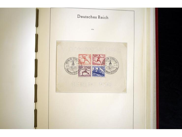 1872/1945, gestempelte Sammlung ab gutem Brustschildteil, später mit vielen besseren Werten, ab 1933 in den Hauptnummern komp