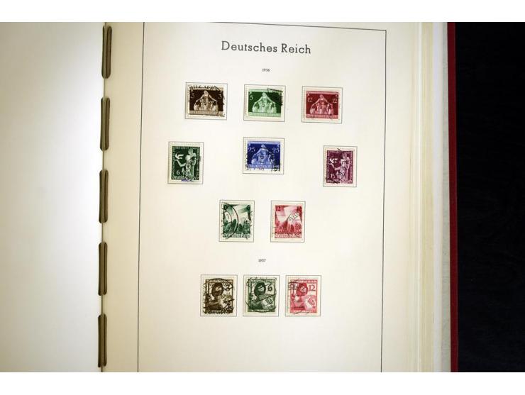 1872/1945, gestempelte Sammlung ab gutem Brustschildteil, später mit vielen besseren Werten, ab 1933 in den Hauptnummern komp