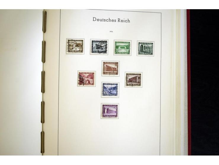 1872/1945, gestempelte Sammlung ab gutem Brustschildteil, später mit vielen besseren Werten, ab 1933 in den Hauptnummern komp