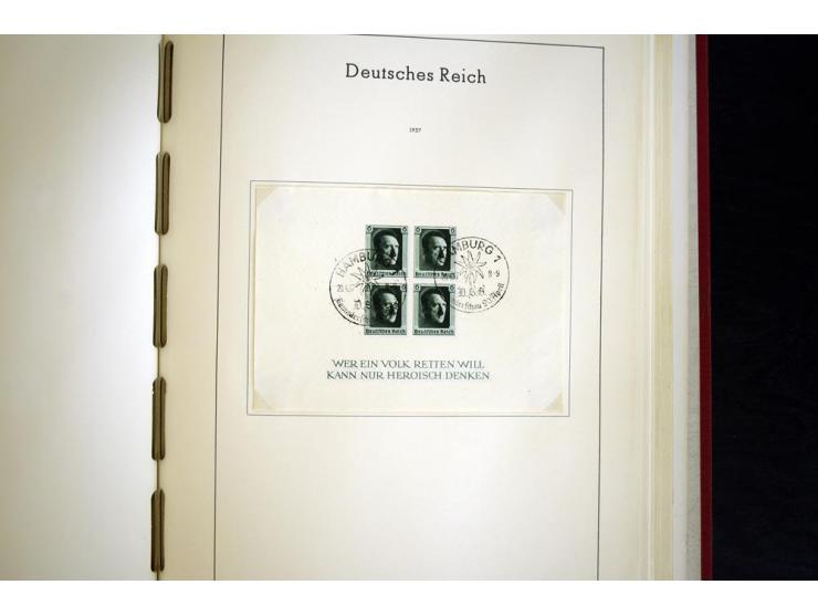 1872/1945, gestempelte Sammlung ab gutem Brustschildteil, später mit vielen besseren Werten, ab 1933 in den Hauptnummern komp