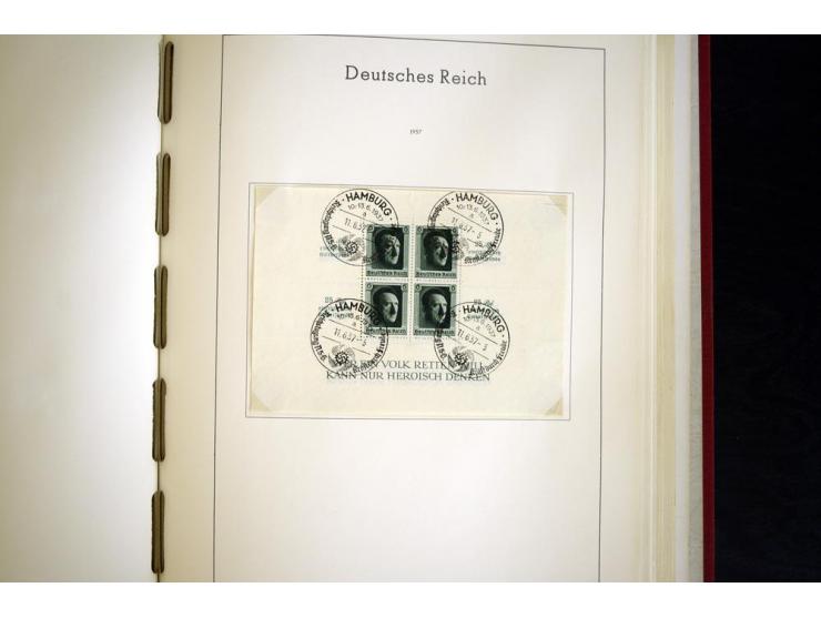 1872/1945, gestempelte Sammlung ab gutem Brustschildteil, später mit vielen besseren Werten, ab 1933 in den Hauptnummern komp