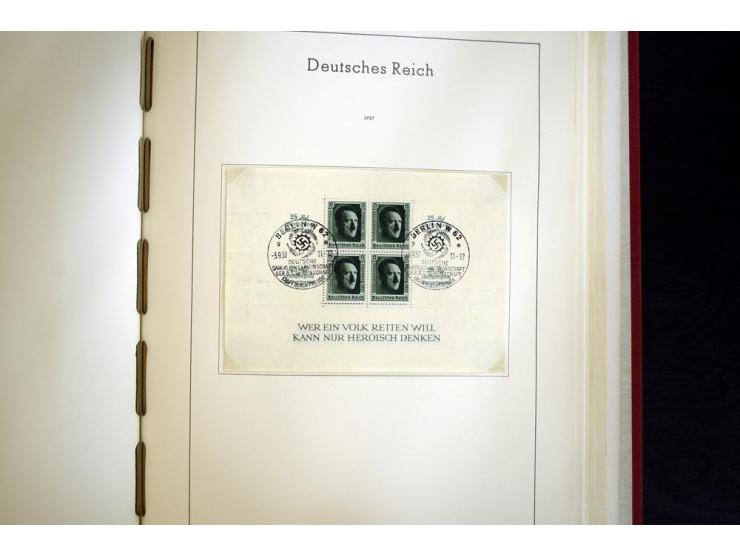 1872/1945, gestempelte Sammlung ab gutem Brustschildteil, später mit vielen besseren Werten, ab 1933 in den Hauptnummern komp