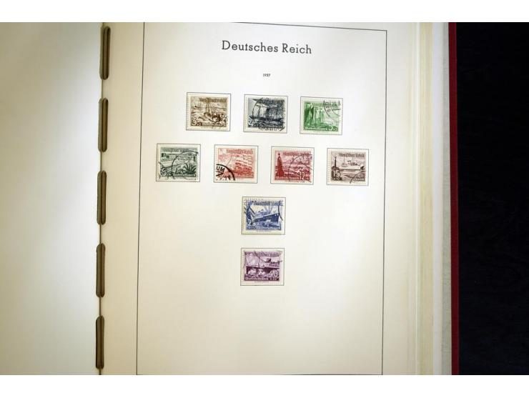 1872/1945, gestempelte Sammlung ab gutem Brustschildteil, später mit vielen besseren Werten, ab 1933 in den Hauptnummern komp