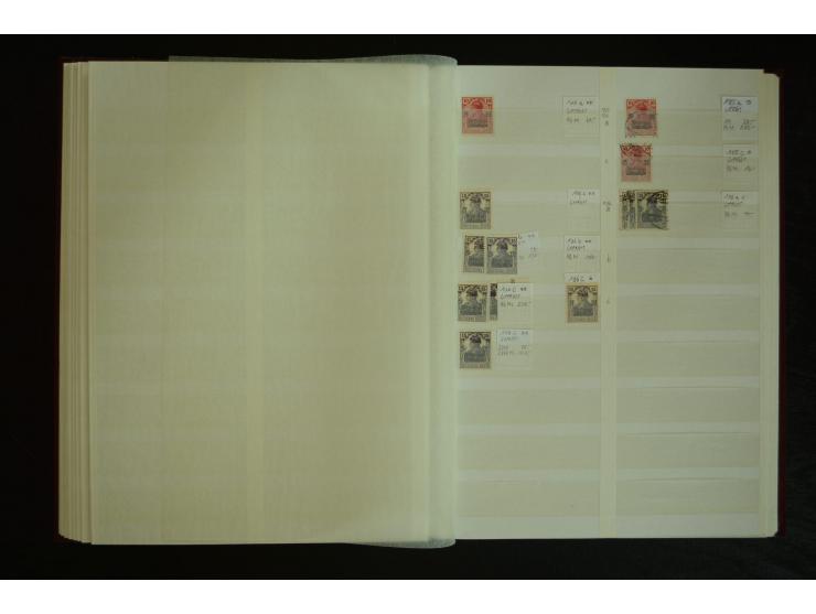 1900/22, Germania, postfrische, ungebrauchte und gestempelte Sammlung mit u.a. Mi.-Nr. 66I gestempelt, 66II postfrisch, 66III