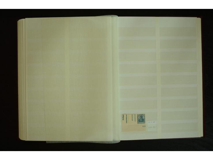 1900/22, Germania, postfrische, ungebrauchte und gestempelte Sammlung mit u.a. Mi.-Nr. 66I gestempelt, 66II postfrisch, 66III