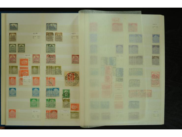1902/45, postfrischer, ungebrauchter und gestempelter Bestand mit vielen guten Werten und Sätzen, Infla vieles signiert, ab W
