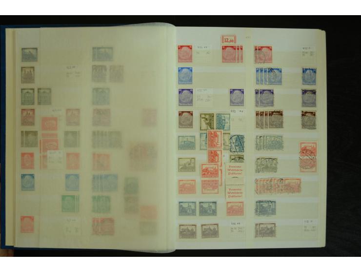 1902/45, postfrischer, ungebrauchter und gestempelter Bestand mit vielen guten Werten und Sätzen, Infla vieles signiert, ab W