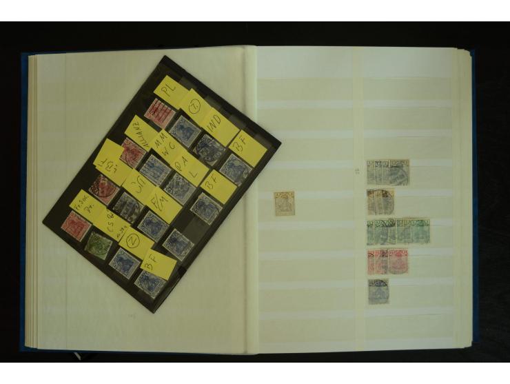 1902/45, postfrischer, ungebrauchter und gestempelter Bestand mit vielen guten Werten und Sätzen, Infla vieles signiert, ab W
