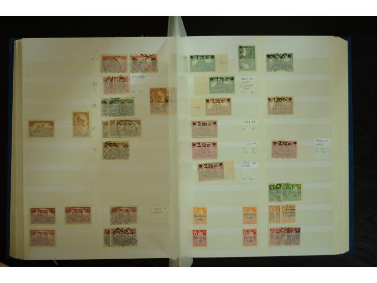 1902/45, postfrischer, ungebrauchter und gestempelter Bestand mit vielen guten Werten und Sätzen, Infla vieles signiert, ab W