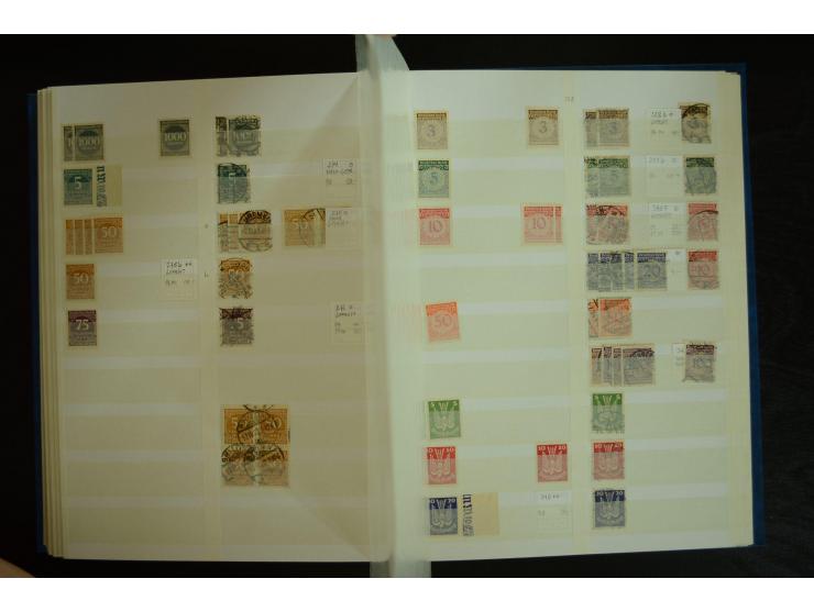 1902/45, postfrischer, ungebrauchter und gestempelter Bestand mit vielen guten Werten und Sätzen, Infla vieles signiert, ab W