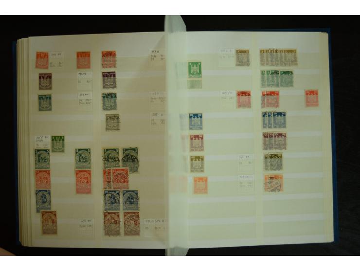 1902/45, postfrischer, ungebrauchter und gestempelter Bestand mit vielen guten Werten und Sätzen, Infla vieles signiert, ab W