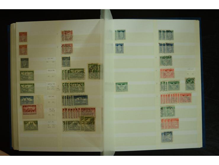 1902/45, postfrischer, ungebrauchter und gestempelter Bestand mit vielen guten Werten und Sätzen, Infla vieles signiert, ab W