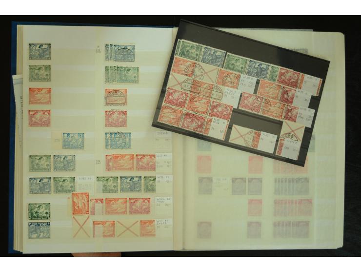 1902/45, postfrischer, ungebrauchter und gestempelter Bestand mit vielen guten Werten und Sätzen, Infla vieles signiert, ab W