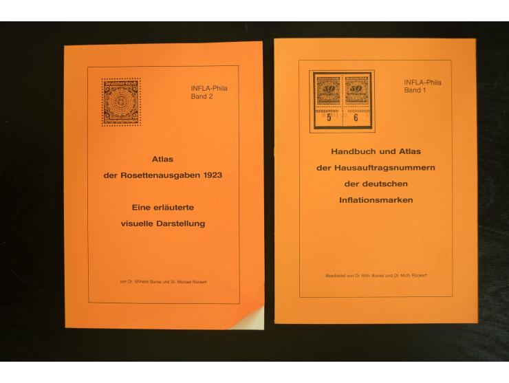 1902/1923, sehr umfangreiche Spezial-Sammlung "Hausauftragsnummern" ab Germania mit einigen hundert Paaren und Einzelwerten i