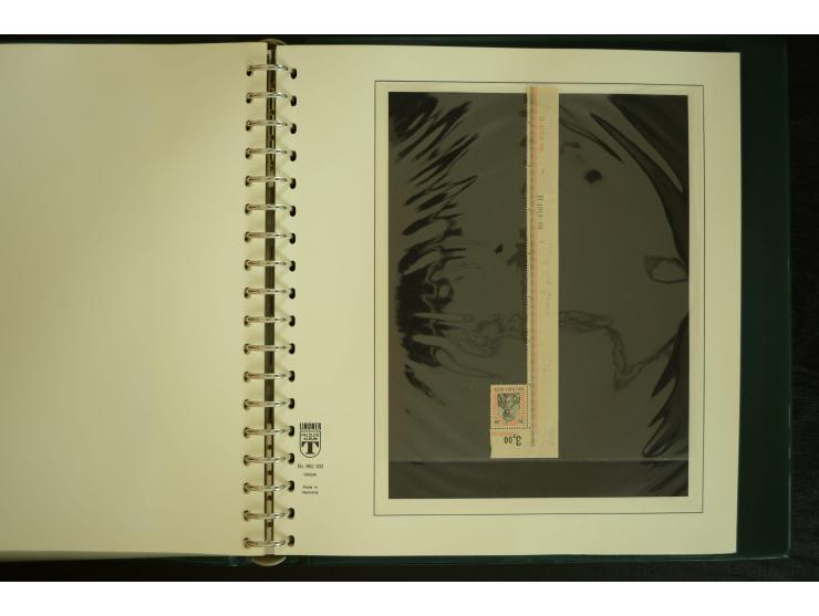 1902/1923, sehr umfangreiche Spezial-Sammlung "Hausauftragsnummern" ab Germania mit einigen hundert Paaren und Einzelwerten i
