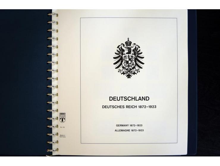 1916/45, postfrische und ungebrauchte Sammlung, ab Weimar kpl., teils zusätzlich gestempelt; in 2 Lindner-T-Alben