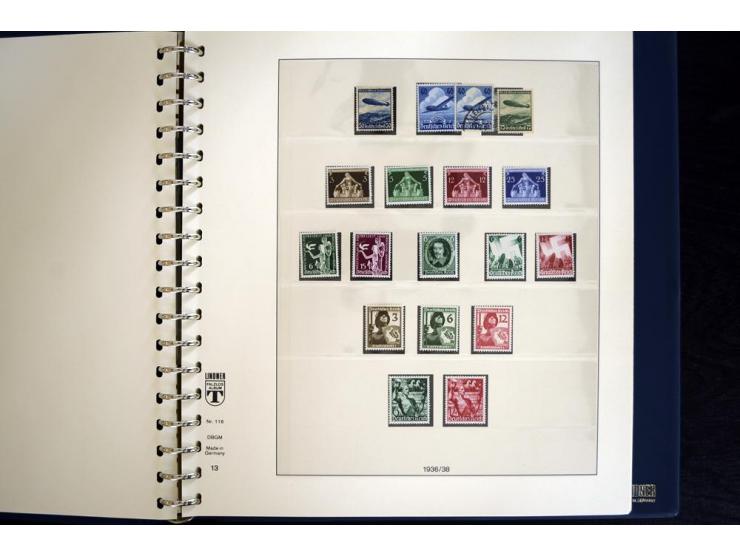 1916/45, postfrische und ungebrauchte Sammlung, ab Weimar kpl., teils zusätzlich gestempelt; in 2 Lindner-T-Alben