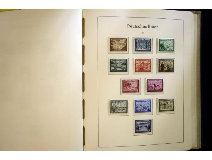 1923/45, sehr schöne vorwiegend postfrische, in den Hauptnummern augenscheinlich komplette Sammlung inkl. Dienst, dabei einig