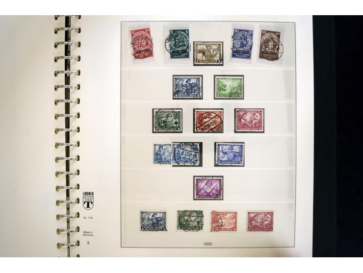 1923/45, gestempelte Sammlung mit allen Blocks und Zeppelinen, vieles BPP-signiert, Bl.2 etwas erhöht sign. Schlegel BPP