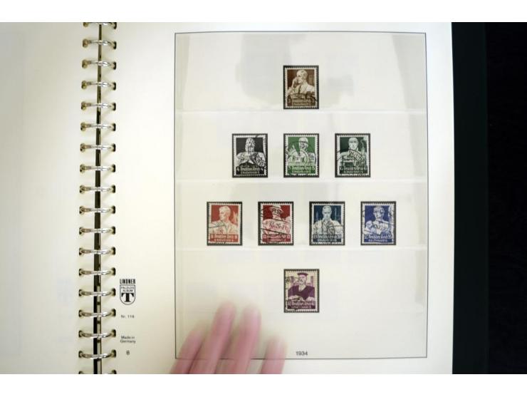 1923/45, gestempelte Sammlung mit allen Blocks und Zeppelinen, vieles BPP-signiert, Bl.2 etwas erhöht sign. Schlegel BPP