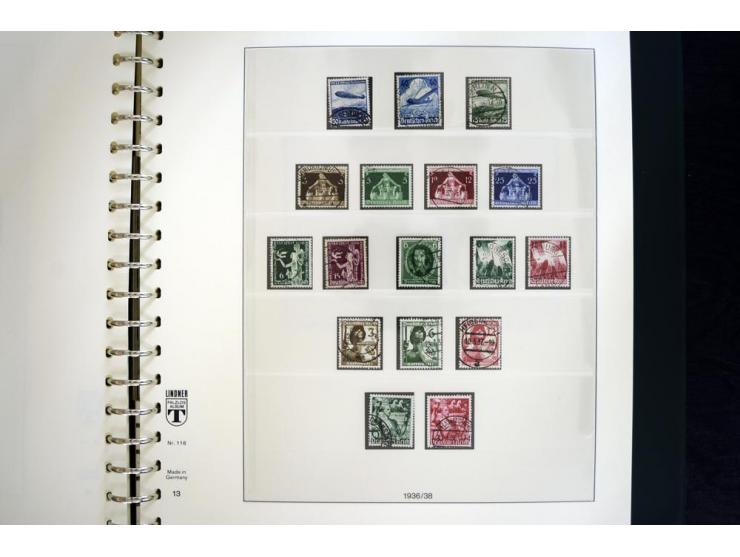 1923/45, gestempelte Sammlung mit allen Blocks und Zeppelinen, vieles BPP-signiert, Bl.2 etwas erhöht sign. Schlegel BPP
