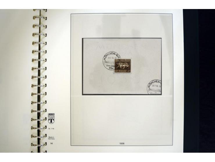 1923/45, gestempelte Sammlung mit allen Blocks und Zeppelinen, vieles BPP-signiert, Bl.2 etwas erhöht sign. Schlegel BPP