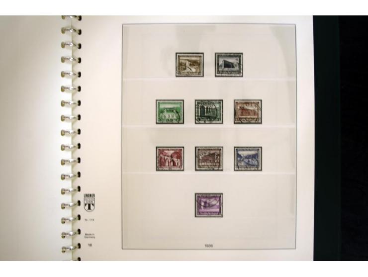 1923/45, gestempelte Sammlung mit allen Blocks und Zeppelinen, vieles BPP-signiert, Bl.2 etwas erhöht sign. Schlegel BPP
