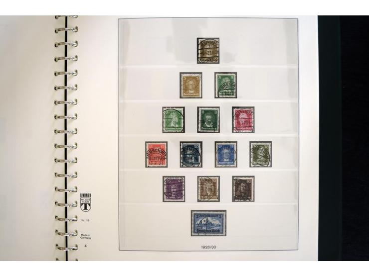 1923/45, gestempelte Sammlung mit allen Blocks und Zeppelinen, vieles BPP-signiert, Bl.2 etwas erhöht sign. Schlegel BPP