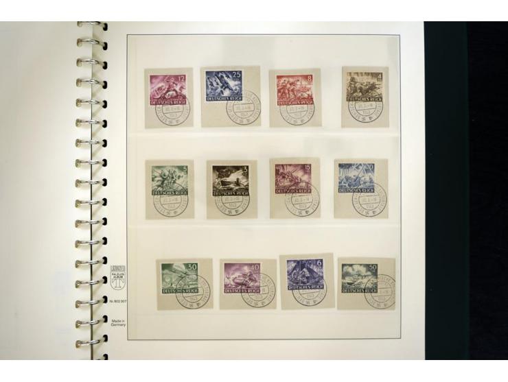 1923/45, gestempelte Sammlung mit allen Blocks und Zeppelinen, vieles BPP-signiert, Bl.2 etwas erhöht sign. Schlegel BPP