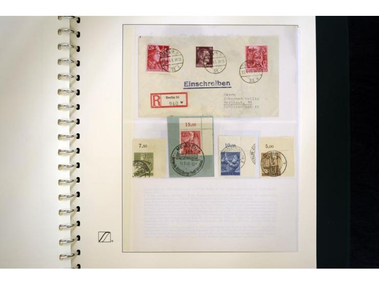 1923/45, gestempelte Sammlung mit allen Blocks und Zeppelinen, vieles BPP-signiert, Bl.2 etwas erhöht sign. Schlegel BPP