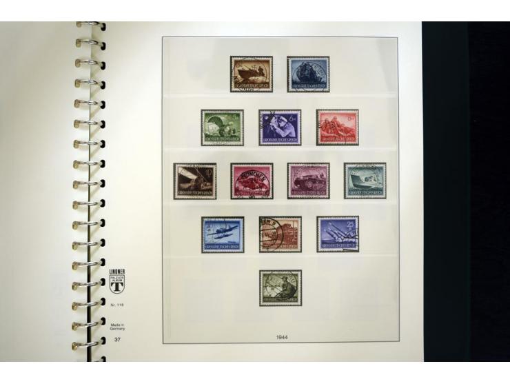 1923/45, gestempelte Sammlung mit allen Blocks und Zeppelinen, vieles BPP-signiert, Bl.2 etwas erhöht sign. Schlegel BPP