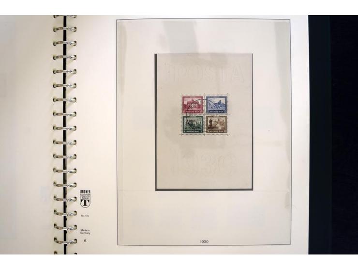 1923/45, gestempelte Sammlung mit allen Blocks und Zeppelinen, vieles BPP-signiert, Bl.2 etwas erhöht sign. Schlegel BPP
