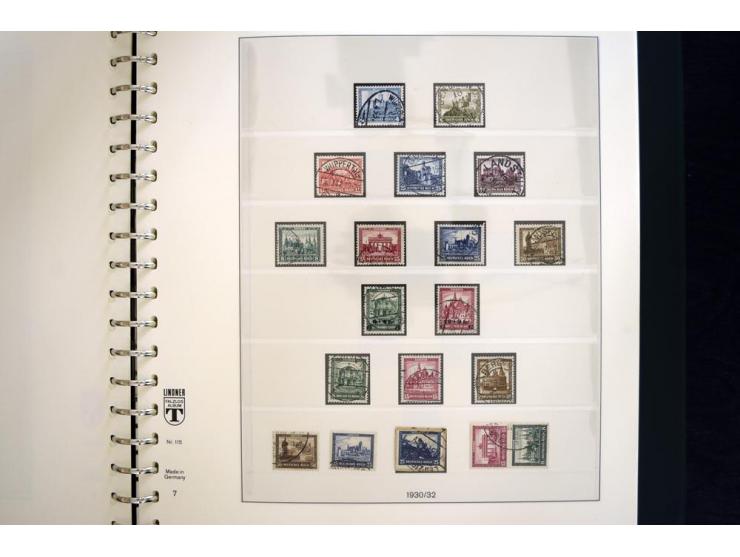 1923/45, gestempelte Sammlung mit allen Blocks und Zeppelinen, vieles BPP-signiert, Bl.2 etwas erhöht sign. Schlegel BPP