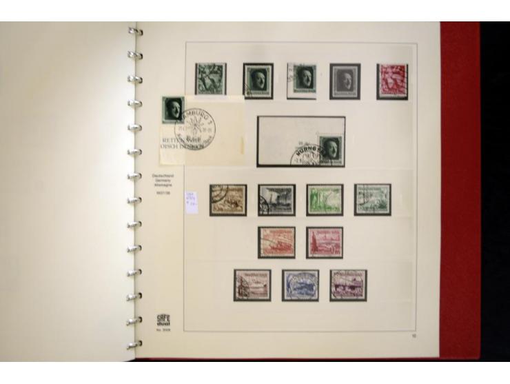 1924/45, gestempelte kpl. Sammlung, dabei Mi.-Nr. Bl.2 auf Briefausschnitt (Fotoattest H.-D. Schlegel BPP, 2015), teils etwas