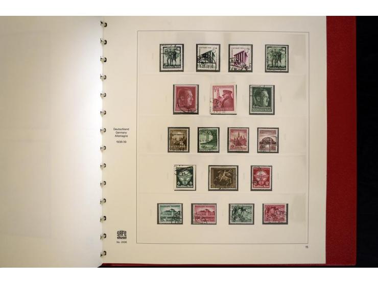 1924/45, gestempelte kpl. Sammlung, dabei Mi.-Nr. Bl.2 auf Briefausschnitt (Fotoattest H.-D. Schlegel BPP, 2015), teils etwas