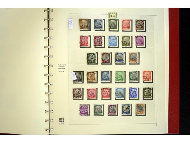 1924/45, gestempelte kpl. Sammlung, dabei Mi.-Nr. Bl.2 auf Briefausschnitt (Fotoattest H.-D. Schlegel BPP, 2015), teils etwas