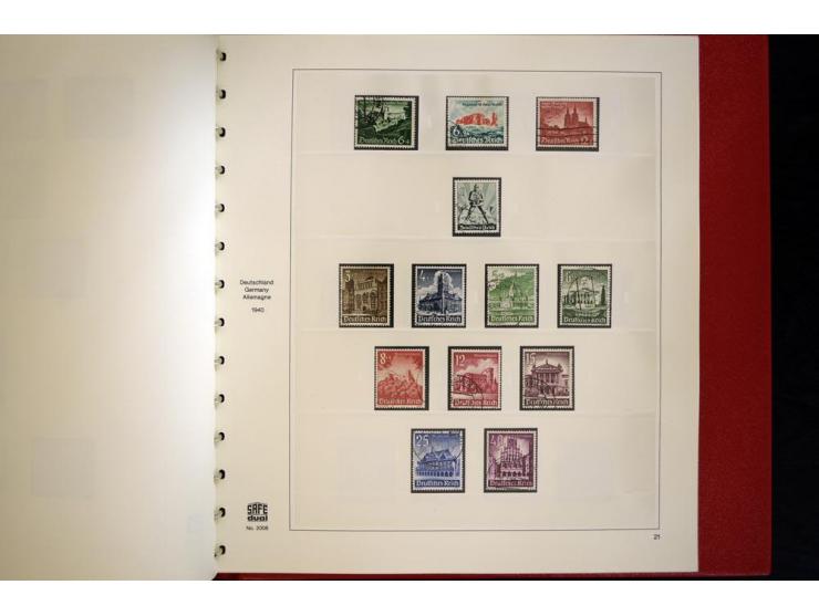 1924/45, gestempelte kpl. Sammlung, dabei Mi.-Nr. Bl.2 auf Briefausschnitt (Fotoattest H.-D. Schlegel BPP, 2015), teils etwas