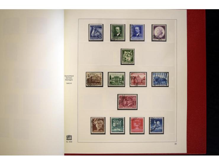 1924/45, gestempelte kpl. Sammlung, dabei Mi.-Nr. Bl.2 auf Briefausschnitt (Fotoattest H.-D. Schlegel BPP, 2015), teils etwas