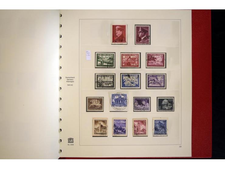 1924/45, gestempelte kpl. Sammlung, dabei Mi.-Nr. Bl.2 auf Briefausschnitt (Fotoattest H.-D. Schlegel BPP, 2015), teils etwas