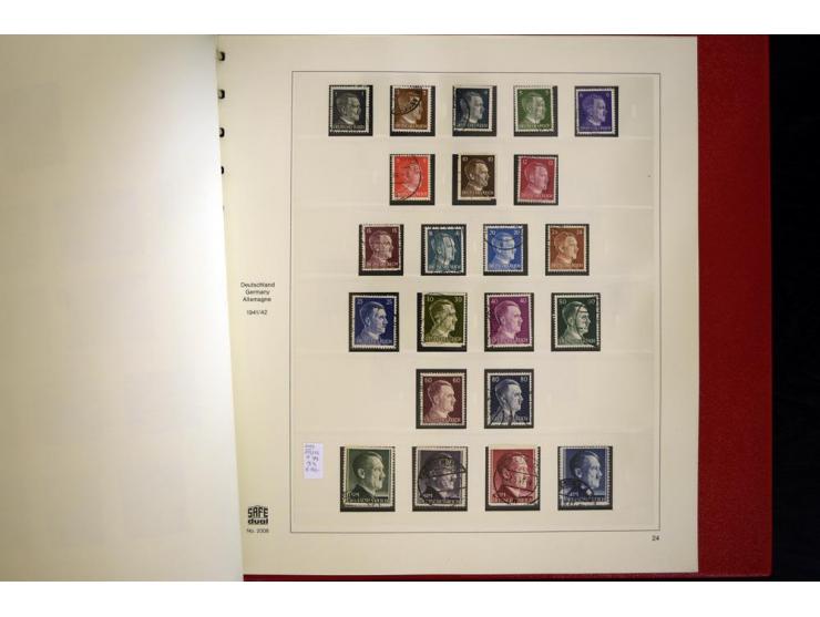 1924/45, gestempelte kpl. Sammlung, dabei Mi.-Nr. Bl.2 auf Briefausschnitt (Fotoattest H.-D. Schlegel BPP, 2015), teils etwas