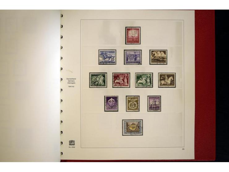1924/45, gestempelte kpl. Sammlung, dabei Mi.-Nr. Bl.2 auf Briefausschnitt (Fotoattest H.-D. Schlegel BPP, 2015), teils etwas