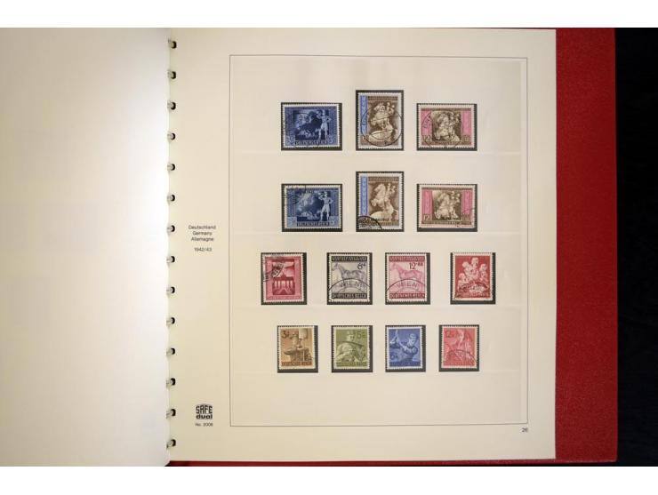 1924/45, gestempelte kpl. Sammlung, dabei Mi.-Nr. Bl.2 auf Briefausschnitt (Fotoattest H.-D. Schlegel BPP, 2015), teils etwas