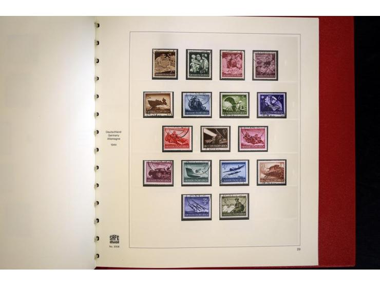 1924/45, gestempelte kpl. Sammlung, dabei Mi.-Nr. Bl.2 auf Briefausschnitt (Fotoattest H.-D. Schlegel BPP, 2015), teils etwas