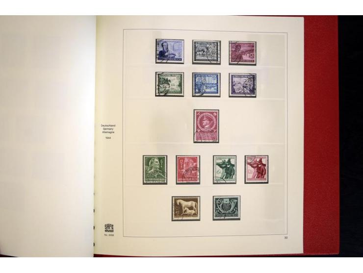 1924/45, gestempelte kpl. Sammlung, dabei Mi.-Nr. Bl.2 auf Briefausschnitt (Fotoattest H.-D. Schlegel BPP, 2015), teils etwas