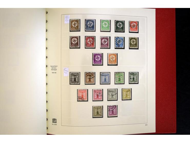1924/45, gestempelte kpl. Sammlung, dabei Mi.-Nr. Bl.2 auf Briefausschnitt (Fotoattest H.-D. Schlegel BPP, 2015), teils etwas