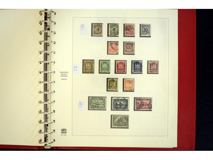 1924/45, gestempelte kpl. Sammlung, dabei Mi.-Nr. Bl.2 auf Briefausschnitt (Fotoattest H.-D. Schlegel BPP, 2015), teils etwas