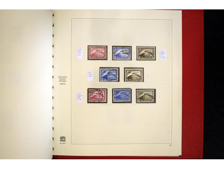 1924/45, gestempelte kpl. Sammlung, dabei Mi.-Nr. Bl.2 auf Briefausschnitt (Fotoattest H.-D. Schlegel BPP, 2015), teils etwas